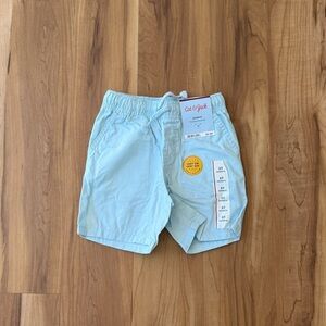 Cat & Jack Pale Blue Elastic-Waist Kids Shorts